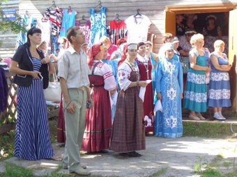 Празднование дня деревни в Смольянце.