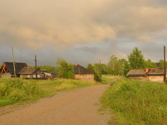 Деревня Гридинская.